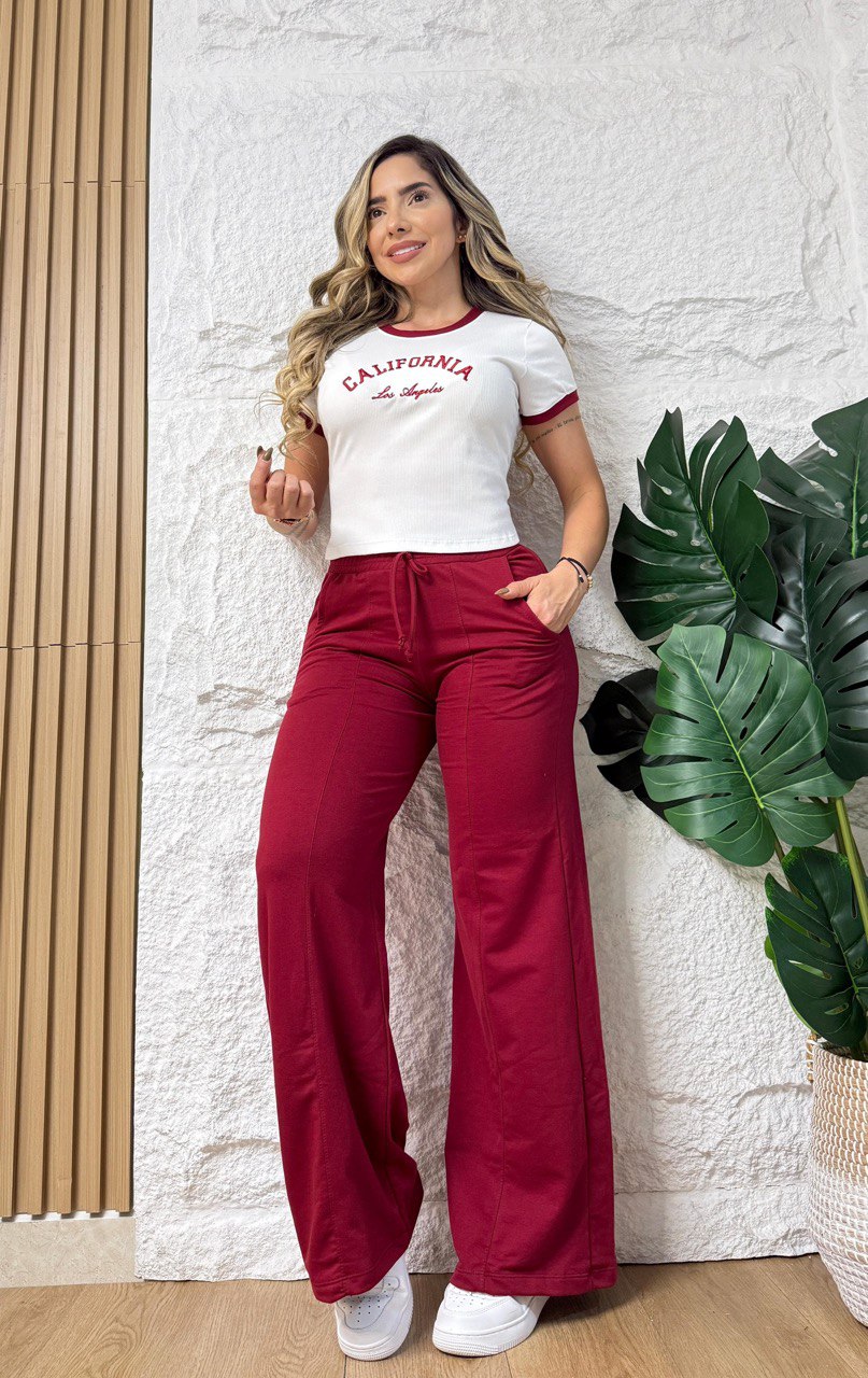Conjunto bordado california