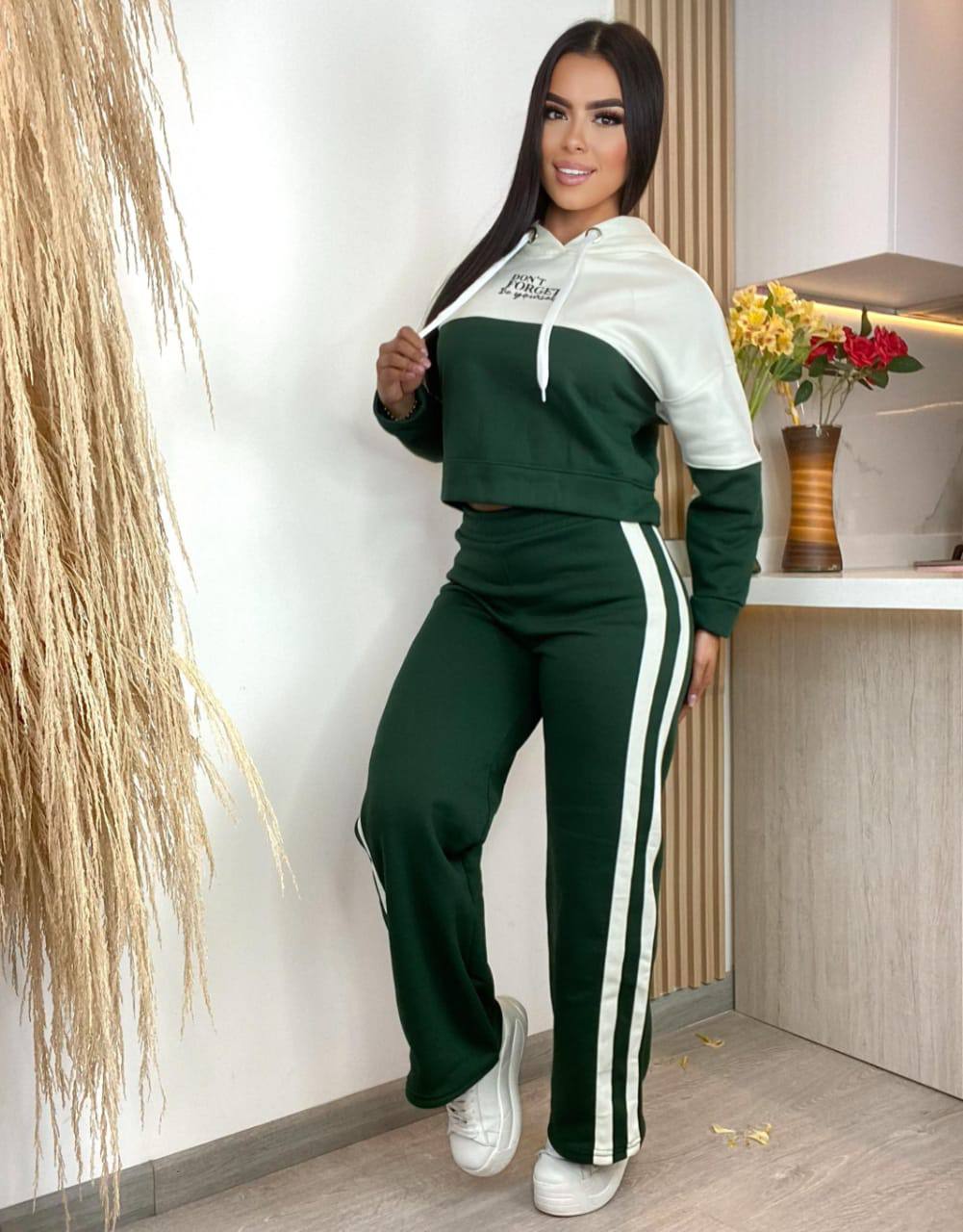 Conjunto de sudadera oversize invierno😍💕