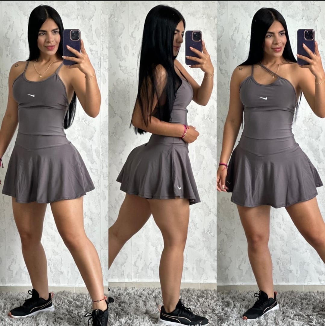 Ref 41- Enterizo Falda Short