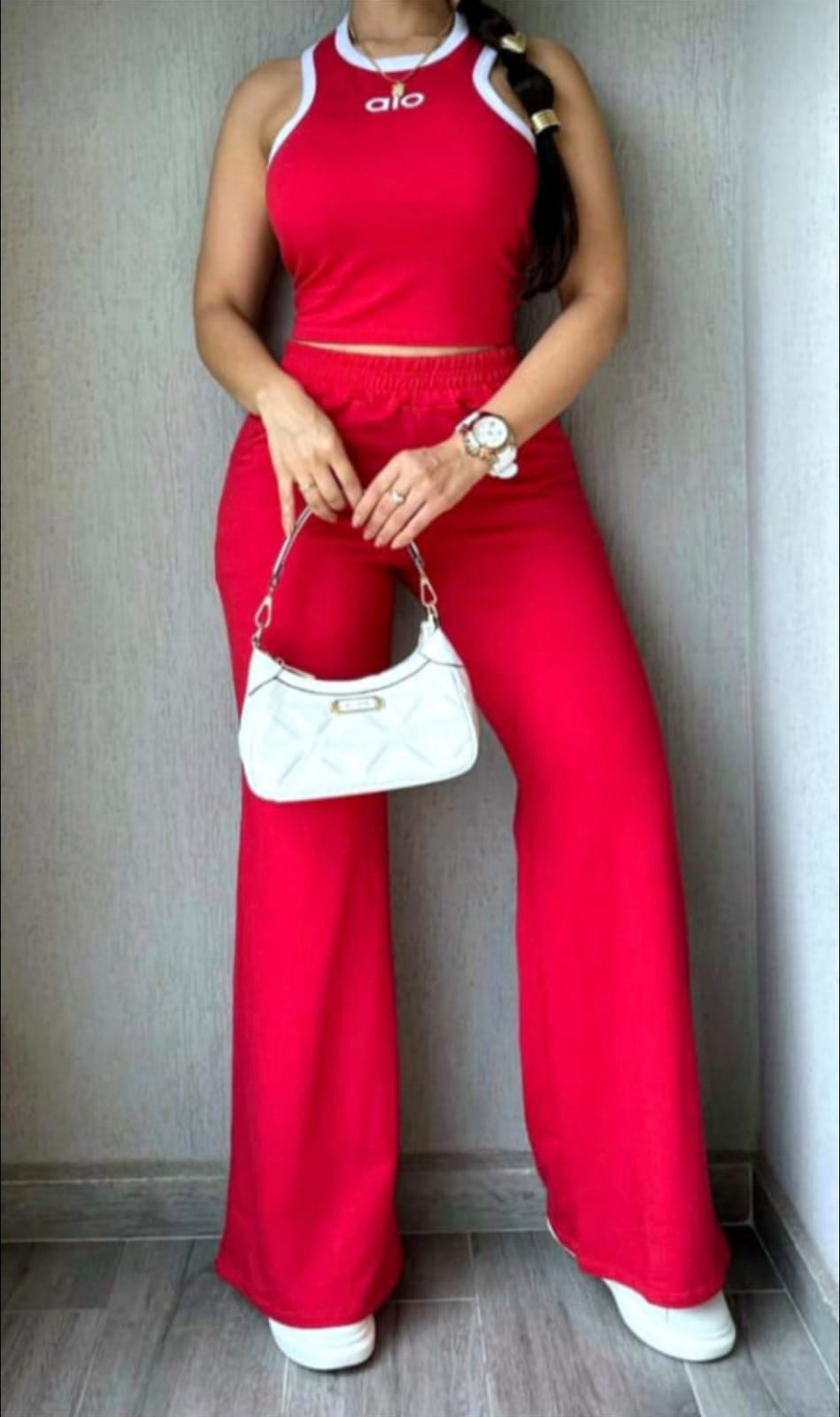 😍 Nueva Colección  Conjunto 2 Piezas Alo Tela Burda Licrada💕❤️