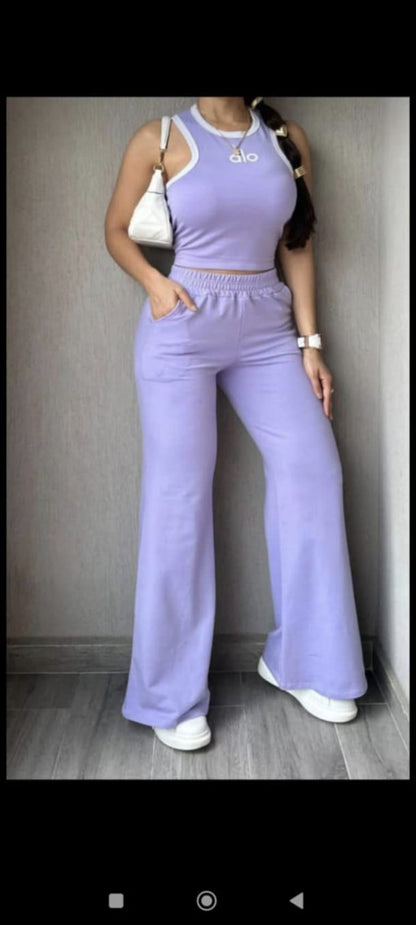 😍 Nueva Colección  Conjunto 2 Piezas Alo Tela Burda Licrada💕❤️