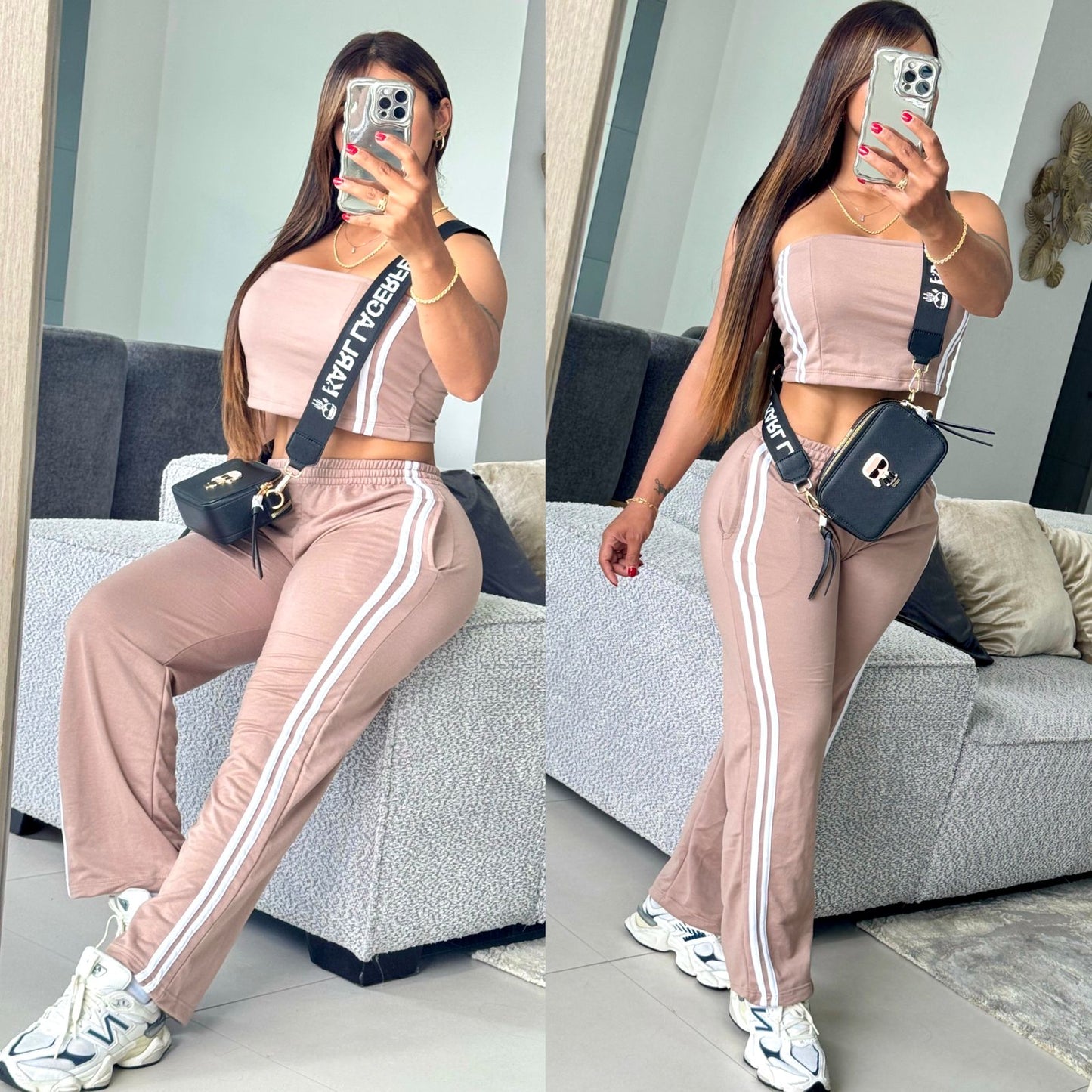 😍💕Hermoso Conjunto strapless! 🌸