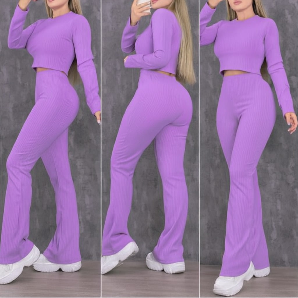 💕😍Hermoso conjunto  🌸Tela Rib algodon ❤️