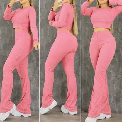 💕😍Hermoso conjunto  🌸Tela Rib algodon ❤️