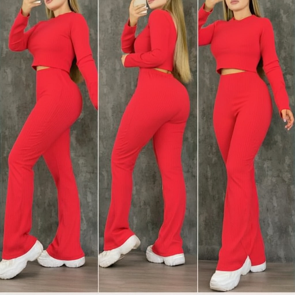 💕😍Hermoso conjunto  🌸Tela Rib algodon ❤️