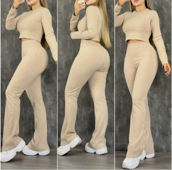💕😍Hermoso conjunto  🌸Tela Rib algodon ❤️
