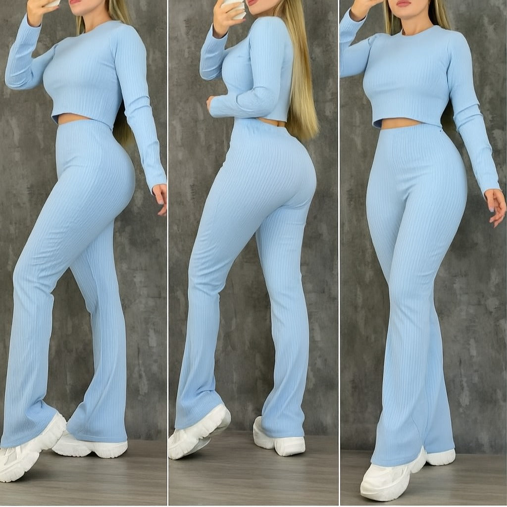 💕😍Hermoso conjunto  🌸Tela Rib algodon ❤️