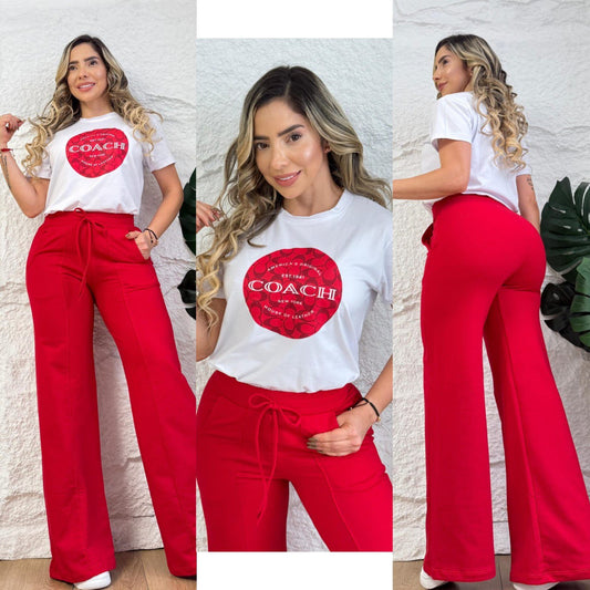 Conjunto pantalón vena Coach